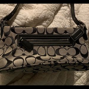 Coach Handbag Signature Print.